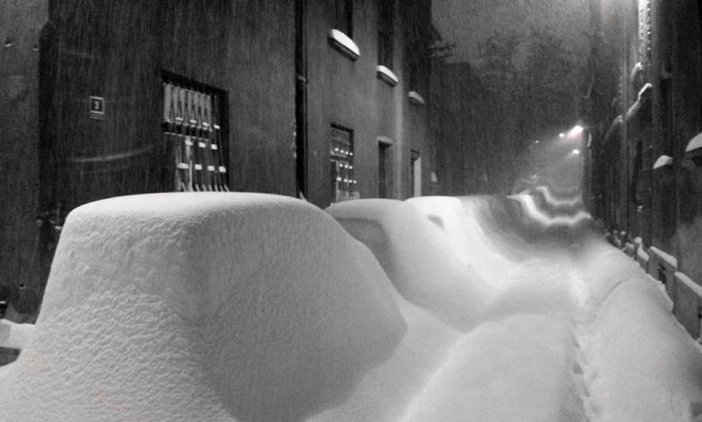 Sarajevo snow