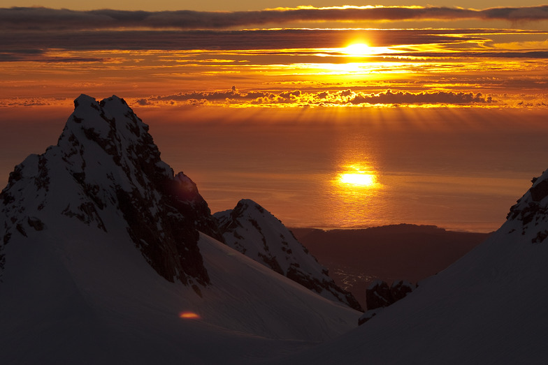 Pioneer Hut Sunset