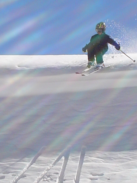 JC Soler, 9 years old, ripping off a cornice..., Los Puquios