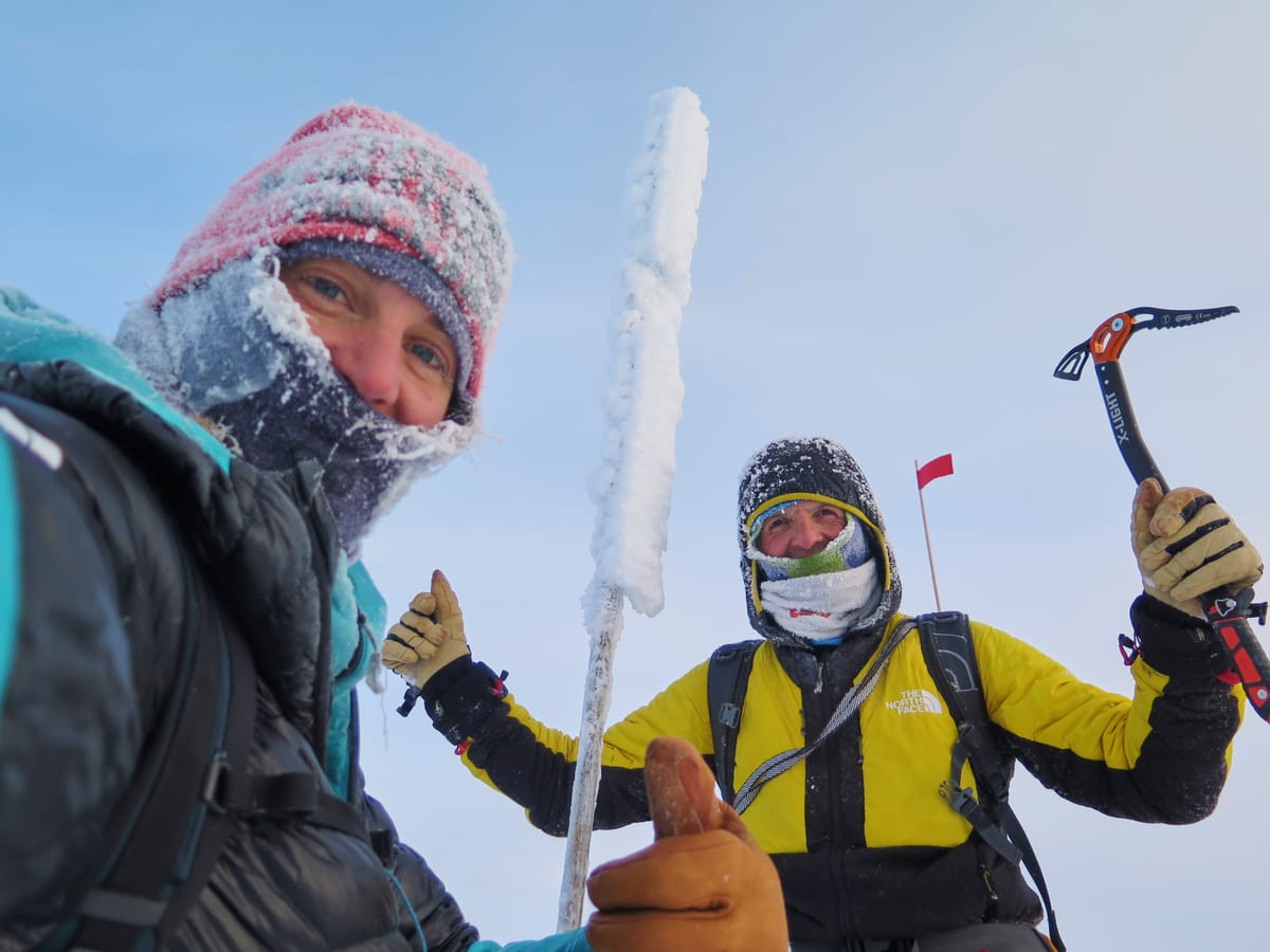Climbers Make First Winter Summit of Highest Peak in Polar Arctic