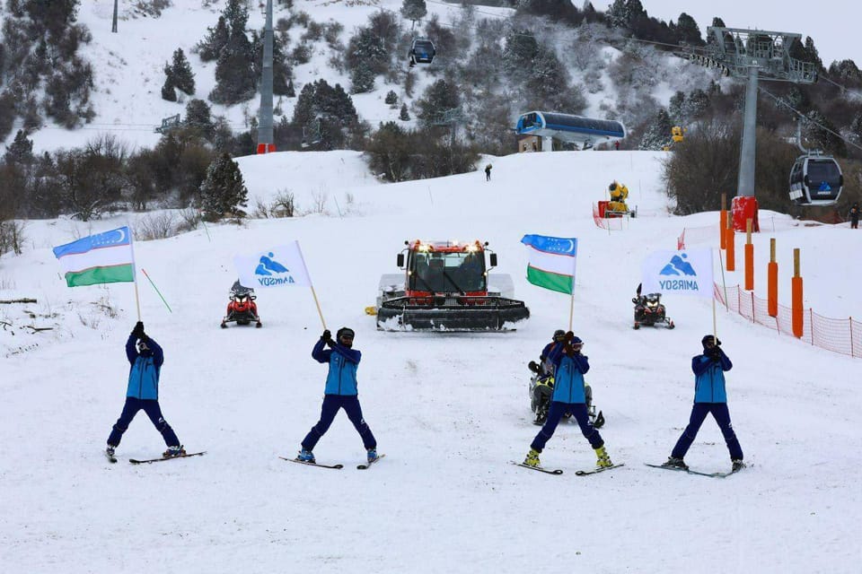 A New Ski Resort Opens in Uzbekistan