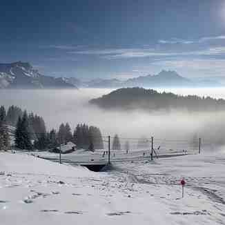 Above the clouds, Villars