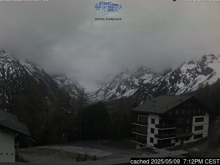 Live Snow webcam for Arolla