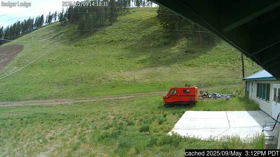 Live Snow webcam for Badger Mountain