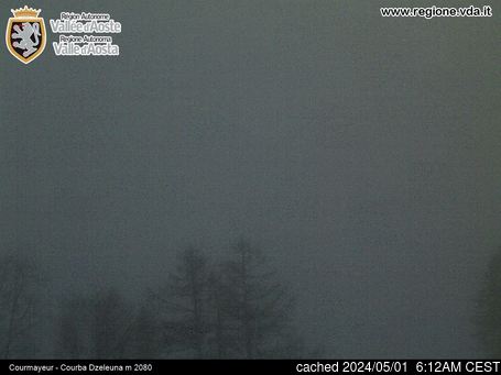 Live Sneeuw Webcam voor Courmayeur