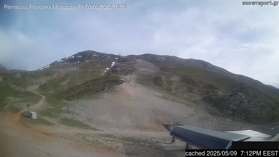 Live webcam per Mt Parnassos-Fterolaka se disponibile