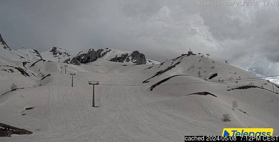 Limone Piemonteの雪を表すウェブカメラのライブ映像