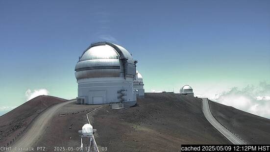 Live snöwebbkamera för Mauna Kea 