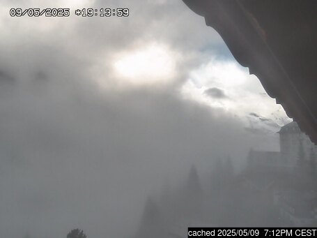 Live webcam para Mürren se disponível