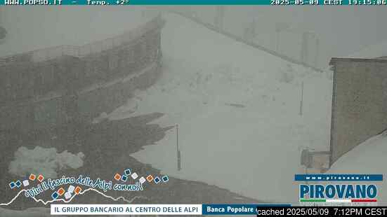 Passo Dello Stelvio Stilfserjoch için canlı kar webcam