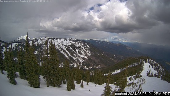Red Mountain Resortの雪を表すウェブカメラのライブ映像