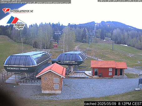 Live Snow webcam for Romme Alpin