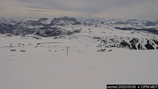 Live Snow webcam for Sunshine Village