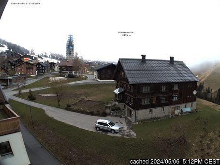 Warth-Schröckenの雪を表すウェブカメラのライブ映像