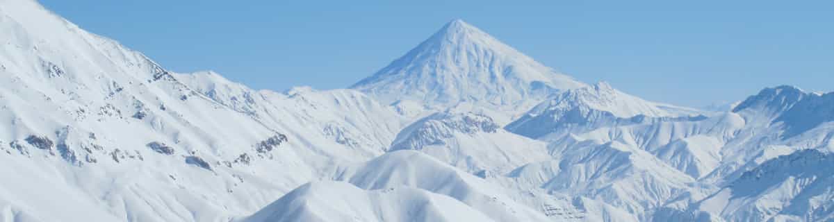 snowy ski resort