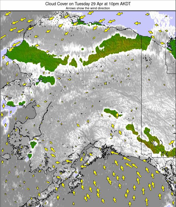 Alaska weather map - click to go back to main thumbnail page