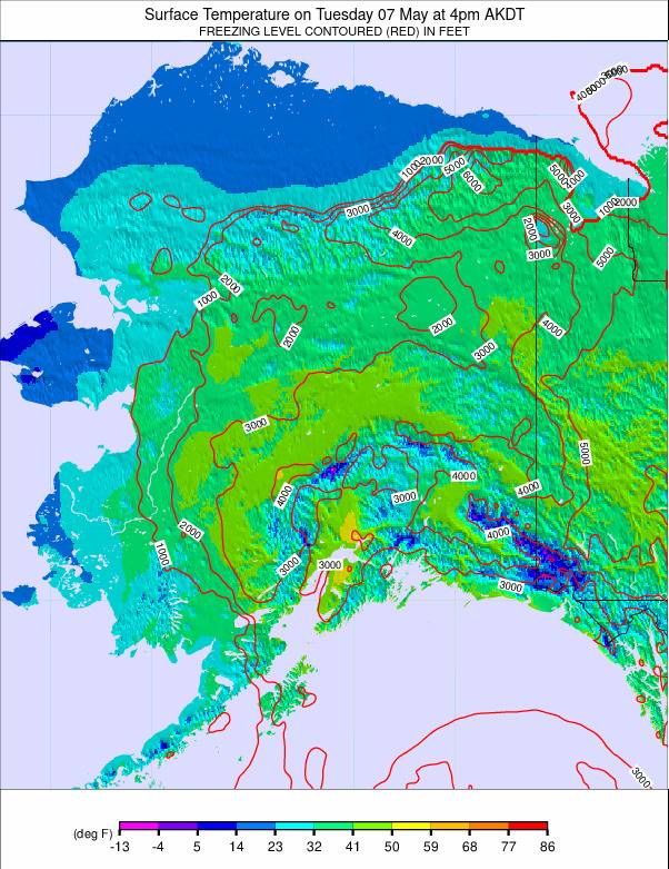 Alaska weather map - click to go back to main thumbnail page