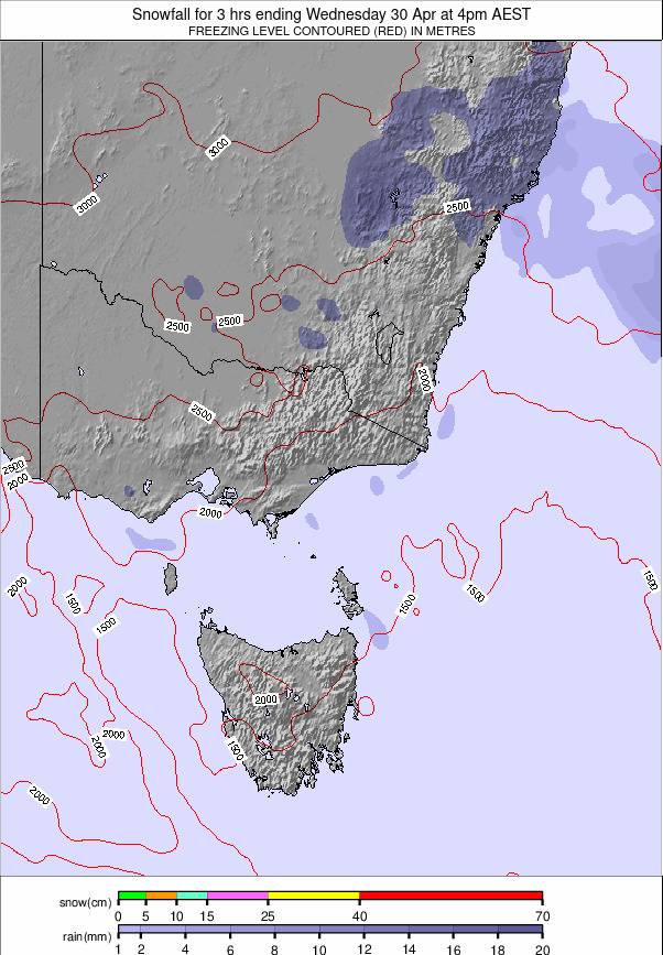 Australia - all SE weather map - click to go back to main thumbnail page