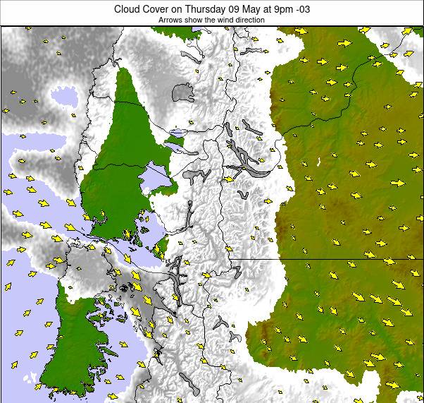 Bariloche weather map - click to go back to main thumbnail page
