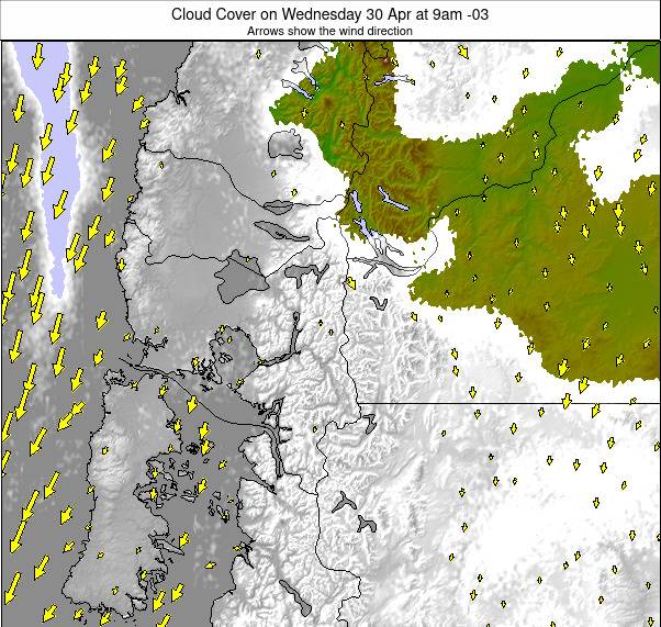 Bariloche weather map - click to go back to main thumbnail page