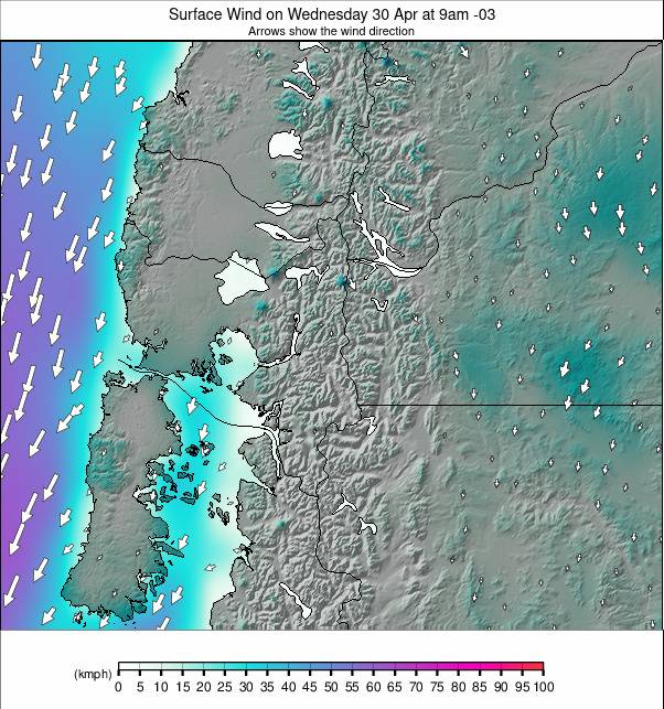 Bariloche weather map - click to go back to main thumbnail page