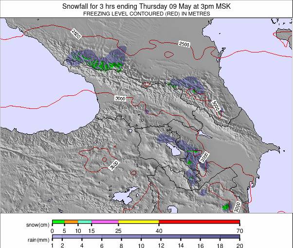 Caucasus weather map - click to go back to main thumbnail page