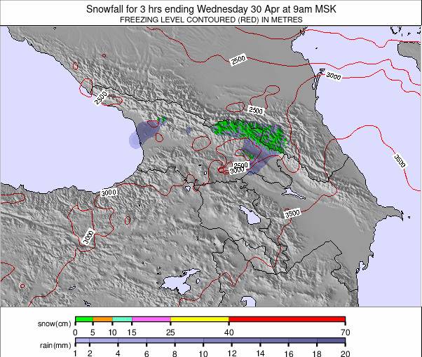 Caucasus weather map - click to go back to main thumbnail page