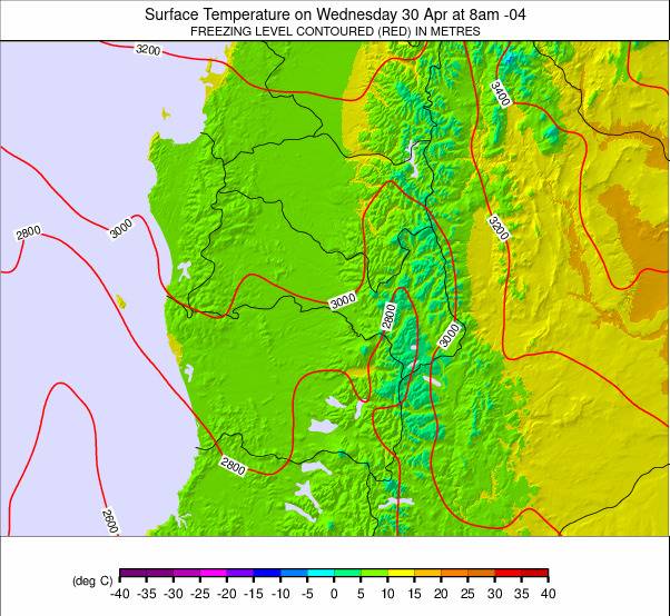 Chillan-Pucon weather map - click to go back to main thumbnail page