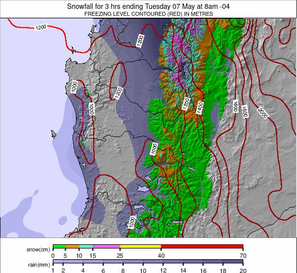 Chillan-Pucon weather map - click to go back to main thumbnail page