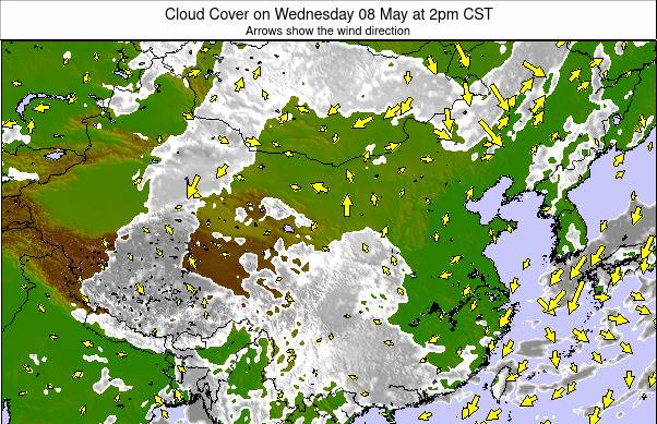 China weather map - click to go back to main thumbnail page