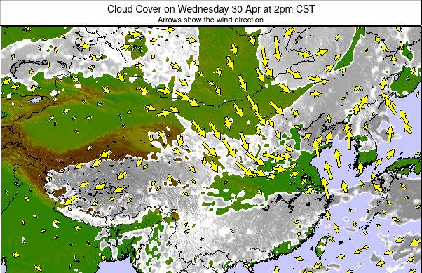 China weather map - click to go back to main thumbnail page