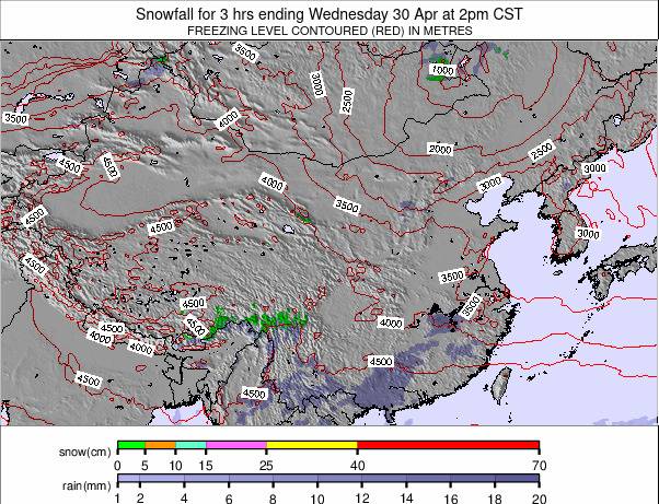 China weather map - click to go back to main thumbnail page