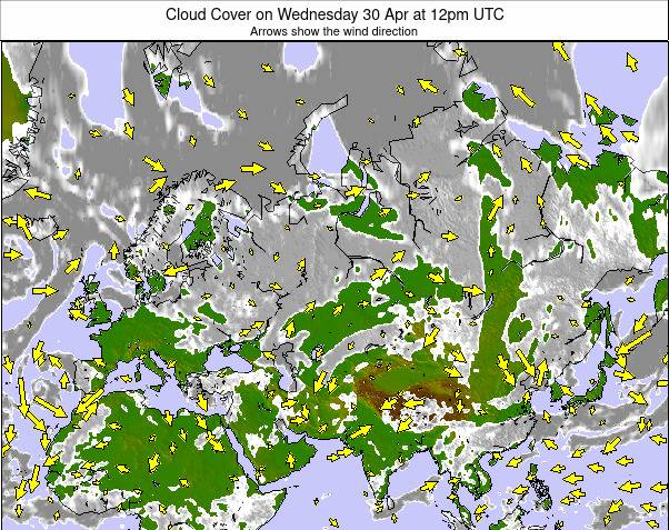 Eurasia weather map - click to go back to main thumbnail page