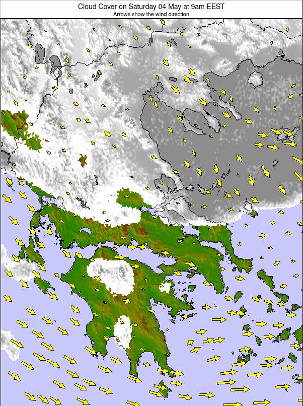 Greece weather map - click to go back to main thumbnail page
