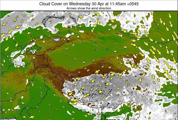 Himalayas weather map - click to go back to main thumbnail page