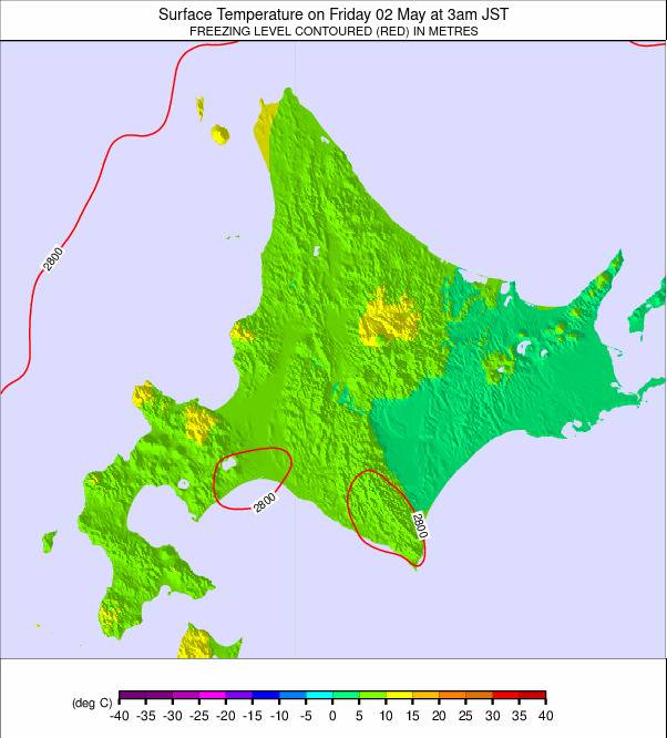 Hokkaido weather map - click to go back to main thumbnail page