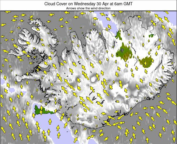 Iceland weather map - click to go back to main thumbnail page