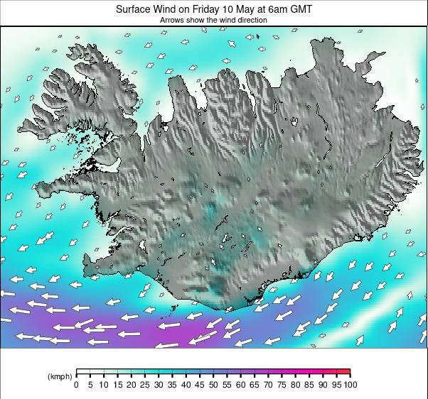 Iceland weather map - click to go back to main thumbnail page