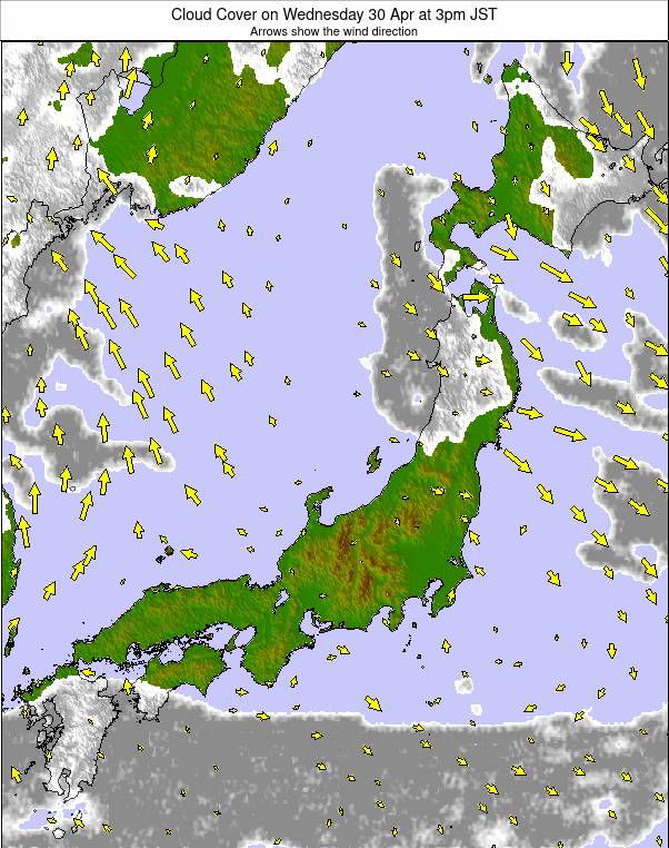 Japan weather map - click to go back to main thumbnail page