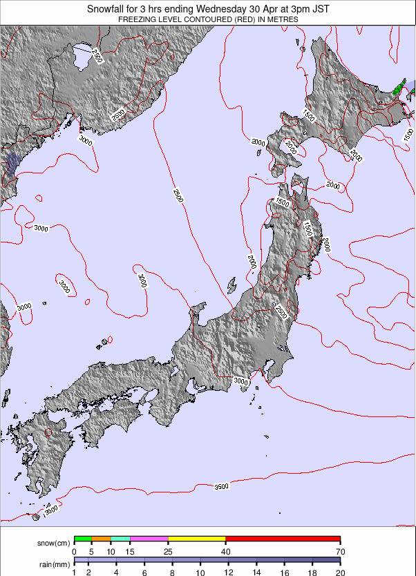 Japan weather map - click to go back to main thumbnail page