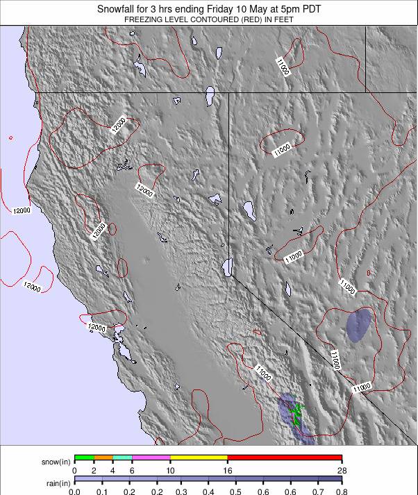 North California weather map - click to go back to main thumbnail page