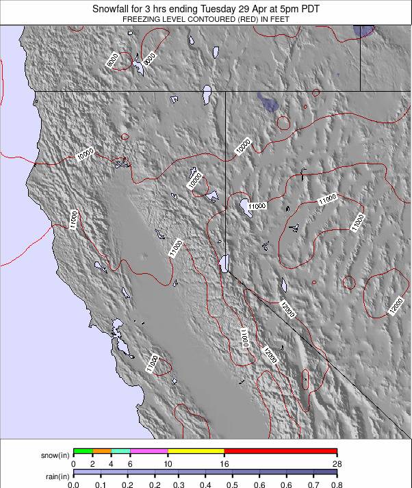 North California weather map - click to go back to main thumbnail page