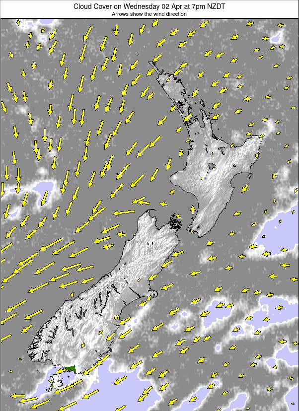 All New Zealand weather map - click to go back to main thumbnail page