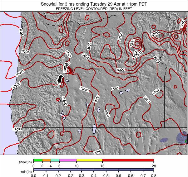 Oregon weather map - click to go back to main thumbnail page