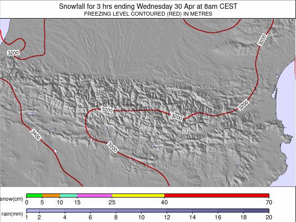 Pyrenees weather map - click to go back to main thumbnail page