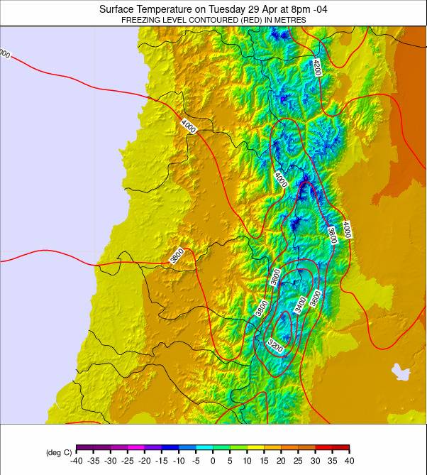 Santiago weather map - click to go back to main thumbnail page