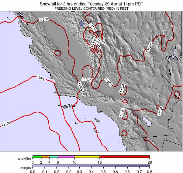 South California weather map - click to go back to main thumbnail page