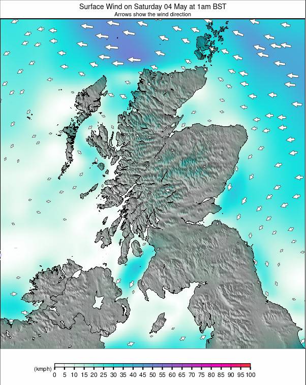 Scotland weather map - click to go back to main thumbnail page