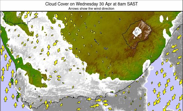 South Africa weather map - click to go back to main thumbnail page