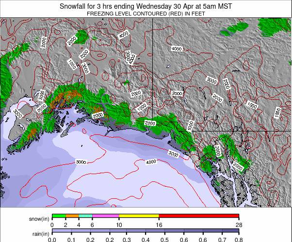 Southern Alaska weather map - click to go back to main thumbnail page